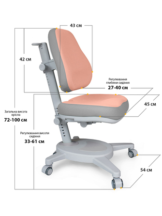 Крісло Mealux Onyx PG (арт.Y-110 PG)