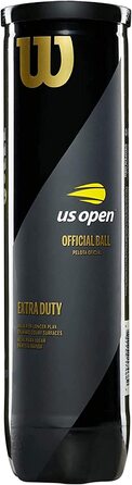Тенісні м'ячі Wilson US Open XD для твердого покриття 4 шт жовті