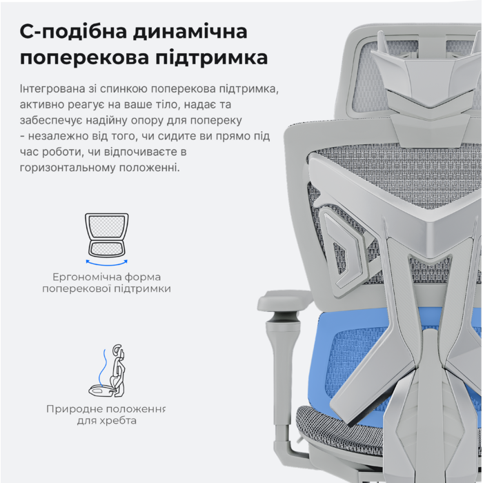 Крісло ігрове Anda Seat X-Air Pro Size XL Mesh Gray