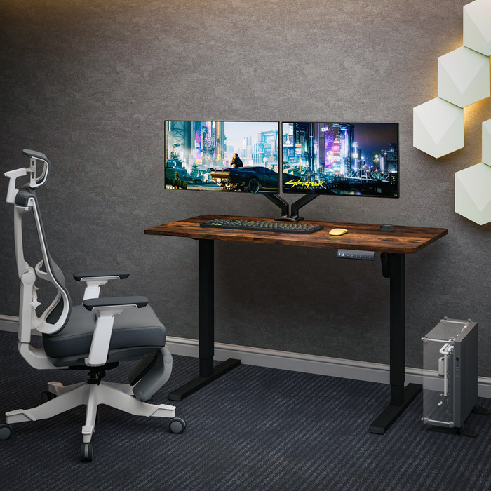 Стіл Mealux PowerDesk Energy Antique з електрорегулюванням висоти (арт. EVO-201 Energy A/B)