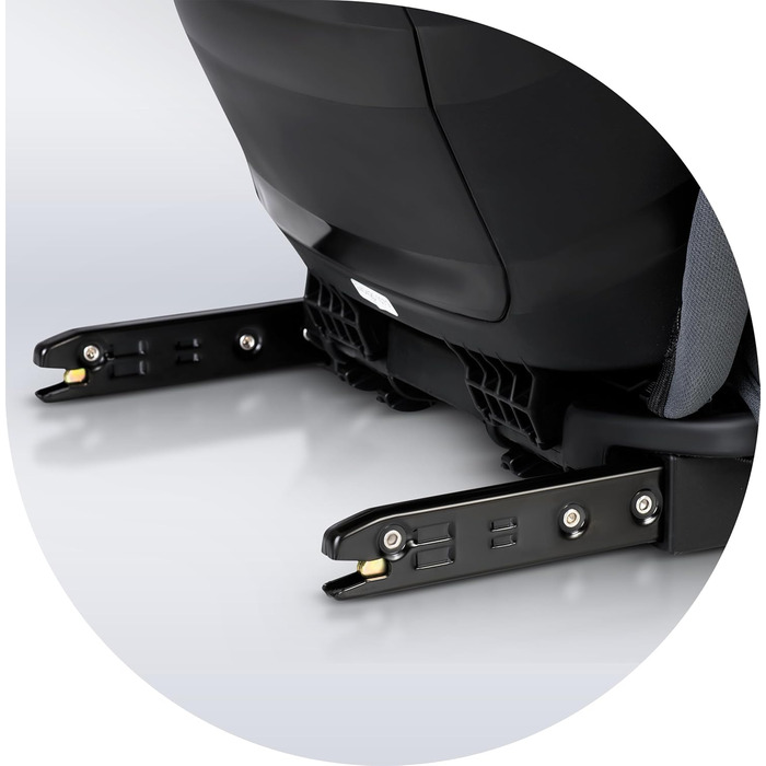 Автокрісло Nukido 15-36 кг для дітей 4-12 років, ISOFIX, регулювання підголівника та кута нахилу, сірого кольору