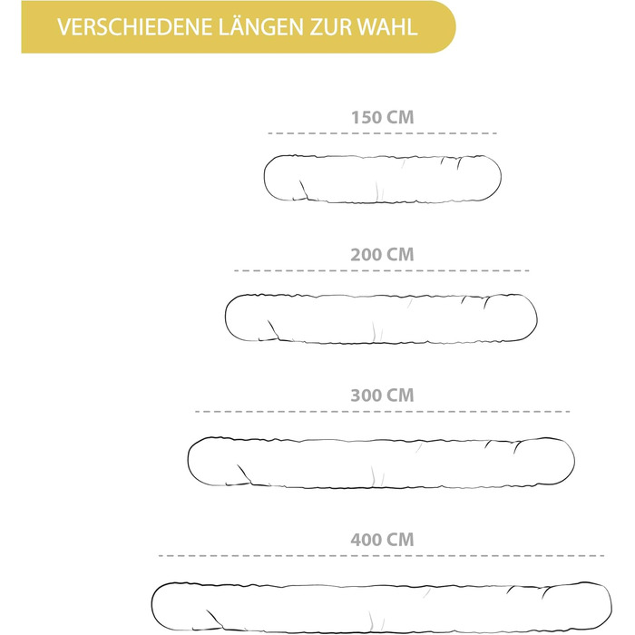 Подушка для сну-валик Totsy Baby (300 см), бавовняна подушка для підтримки тіла та шиї, Oeko-Tex, принт Олень