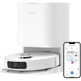 Робот-пилосос Dreame L10 Prime з автомийкою для мопів, LDS-навігацією, 4000Pa потужністю всмоктування, 3D-картуванням та WiFi/APP управління