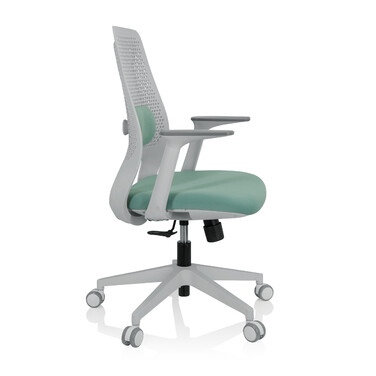 Офісне крісло PARFERIO W з тканини м'ятно-зеленого кольору hjh OFFICE
