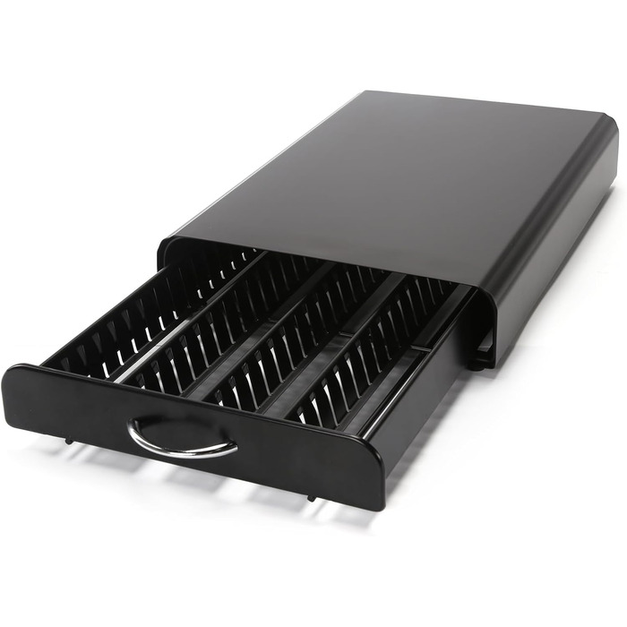 Тримач для капсул кави Cafissimo, металевий, чорний (40 капсул)