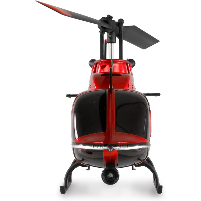 Радіокерований гелікоптер Amewi Bell 206 Jet Ranger CP 6-канальний RTF, масштаб 1:33, червоно-чорний