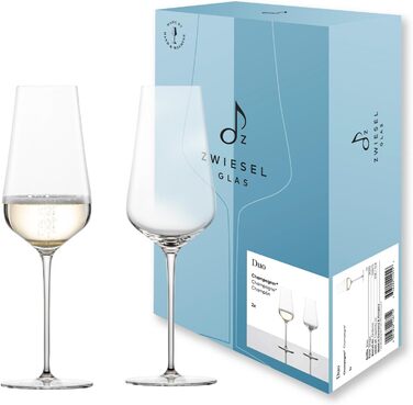 Набір келихів для вина Zwiesel Glas (2 шт.) - келихи для червоного та білого вина, Tritan кришталь, безпечні для миття в посудомийній машині