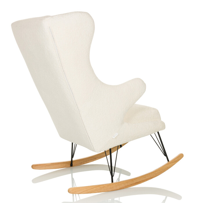 Крісло-шезлонг MAPOON, оббивка Bouclé, білий колір, hjh LIVING