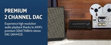 Стереоресивер Onkyo TX-8470 2-канальний, Wi-Fi, Bluetooth, Phono, Hi-Res, Roon Ready