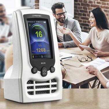 Монітор якості повітря та вимірювач частинок Trotec BQ30 CO2 Ampel - вимірювання CO2 та PM2.5