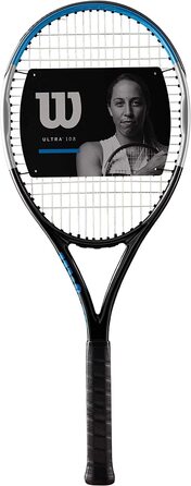 Тенісна ракетка Вілсона 1 чорна / Срібна / синя