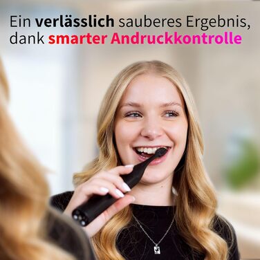 Електрична звукова зубна щітка Gero G3 з чохлом для подорожей та насадкою | 5 режимів чищення, тривалий час роботи акумулятора, білий колір