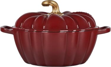 Le Creuset Cocotte Rhone, горщик з емальованого чавуну, 4 л, білий з мідним ручками