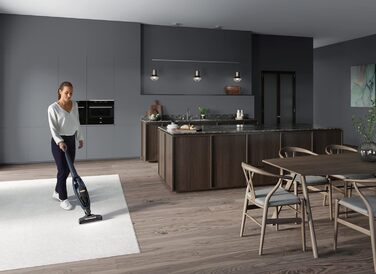 Бездротовий пилосос AEG 2в1, блакитний, QX7-1-I360: акумуляторний, для дому, з насадкою PetPro, до 50 хв роботи