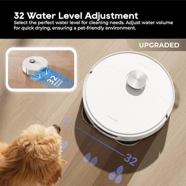 Робот-пилосос Dreame L10s Ultra Gen 2 з миючим модулем, 10000Pa, LiDAR, MopExtend, автомийка та сушка, самостійне очищення та поповнення, підйом мопа 10,5 мм