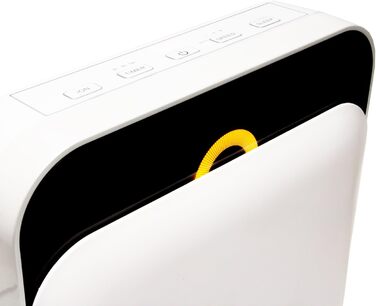 Повітряочисник ALR300 Comfort з HEPA-фільтром та активом вугіллям: видаляє запахи, пил, алергени, дим та інші забруднювачі. Підходить для приміщень до 60 м²