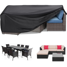 Водонепроникний чохол для садово-патіо меблів RICHIE 170x95x71 см (420D Oxford)