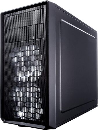 Корпус для ПК Fractal Design Focus G Mini Black із бічним вікном, міні-тауер, для геймінгу, чорний