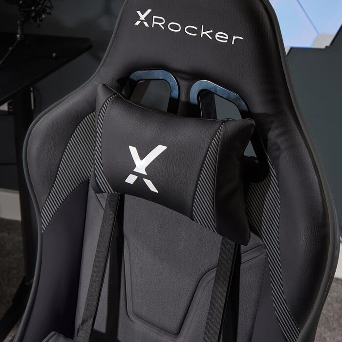 Ігрове крісло XROCKER Junior Carbon чорне