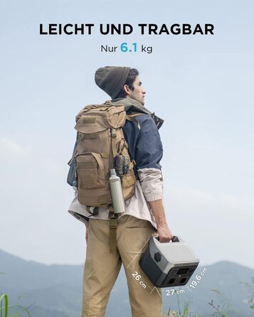 Портативна електростанція EcoFlow RIVER 2 MAX з кабелем XT60 3.5м, 512Wh, сонячний генератор LiFePO4, швидка зарядка, 1000W, для кемпінгу, резервного живлення, автодому