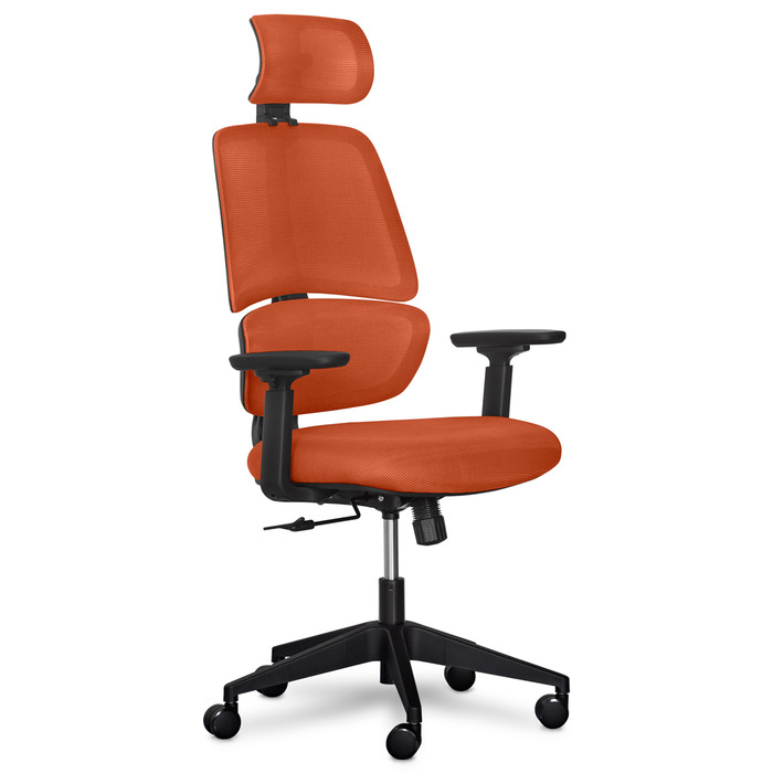 Крісло Mealux Leo Air Orange (арт.Y-543 KBY)