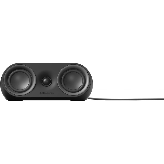 SteelSeries Arena 7 - 2.1-канавна акустика для геймінгу, RGB, USB, Aux, Bluetooth, чорний