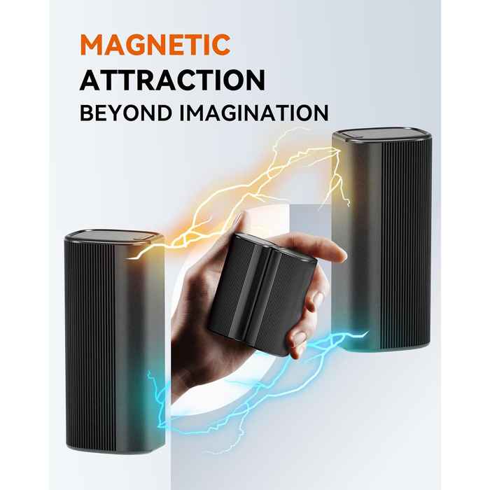 Електричні грілки для рук KINREECELL 2 шт., 4 рівні нагріву до 136°F, батарейні, компактні, час роботи до 16 годин, для гольфу, катання на лижах, кемпінгу, зимові подарунки