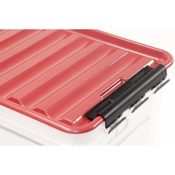 Коробка для зберігання новорічних кулі та прикрас з кришкою | Безпечне та стильне зберігання для Різдва | 61 літр | Без BPA | Набір 1 шт.