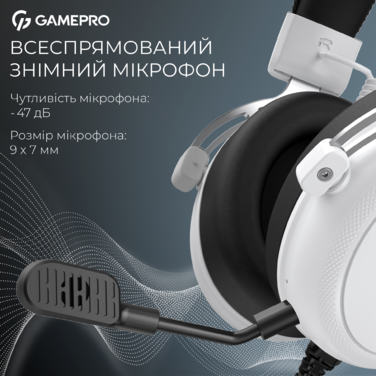 Бездротова ігрова гарнітура GamePro Asgard Skald (HS850W)