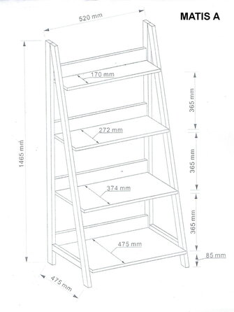Стелаж MATIS A