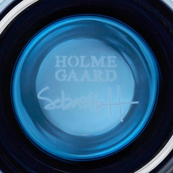 Ваза з видувного скла Holmegaard H21 см ARC Стильна для квітів (3, Blue H15 см)