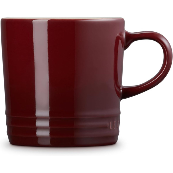 Кружка Le Creuset з кераміки, 350 мл, вишнево-червоний колір, 70302350600002 (Chambray)