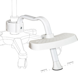 Підставка для крісел Mealux BD-P4 White (арт. BD-P4 W)
