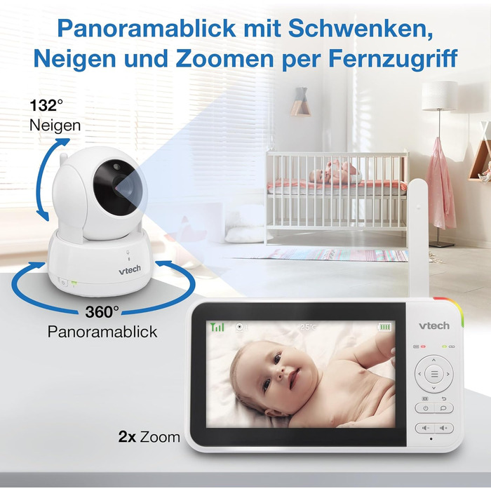 Відеоняня VTech VM924 з камерою, 5