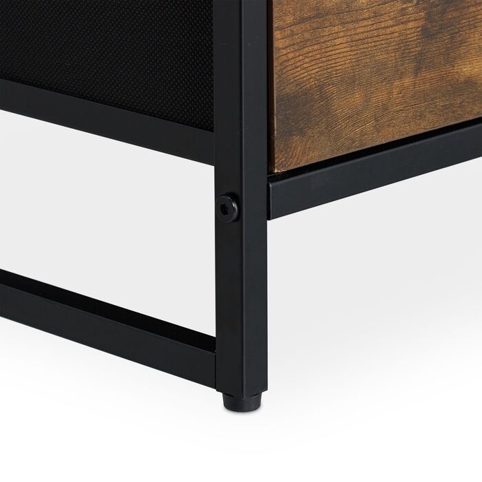 Комод Relaxdays з висувними ящиками та відкритими полицями