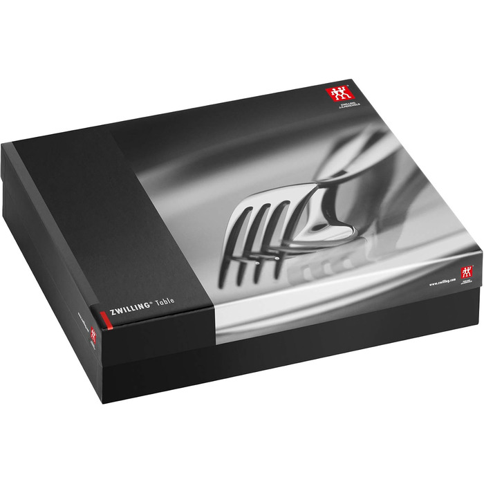 Набір столових приборів ZWILLING Senses 68 предметів, на 12 осіб, з нержавіючої сталі 18/10, матовий, сріблястий, придатний для миття в посудомийній машині
