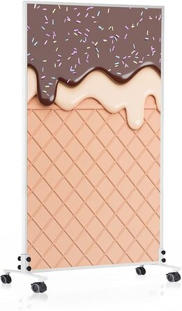 Інфрачервовий обігрівач Könighaus Standgerät - att: Економія енергії, нагрівання за 2 хвилини, термостат, мобільний, з ніжками, мотив: живопис (1200 Вт, лід)