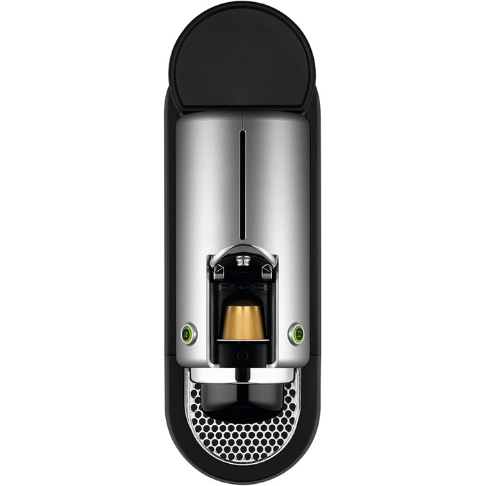 Кавомашина Nespresso Krups CitiZ XN741B, срібна: автоматична, 1260 Вт, 1 л резервуар