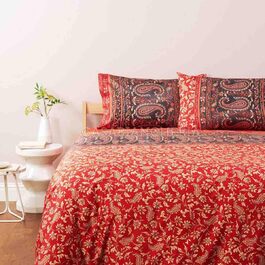 Постільна білизна Bassetti двоспальне ліжко Granfoulard Como 210 x 250 см червоний