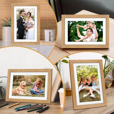 Цифровий фоторамка з дерева, Wi-Fi, 32GB, 10.1