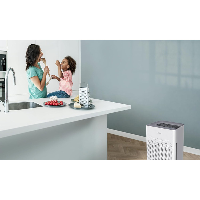 Повітряочисник WINIX Zero S з HEPA-фільтром H13, CADR 410 м³/год, технологією PlasmaWave, видаляє 99,999% алергенів, пилку та запахів для великих приміщень та офісів