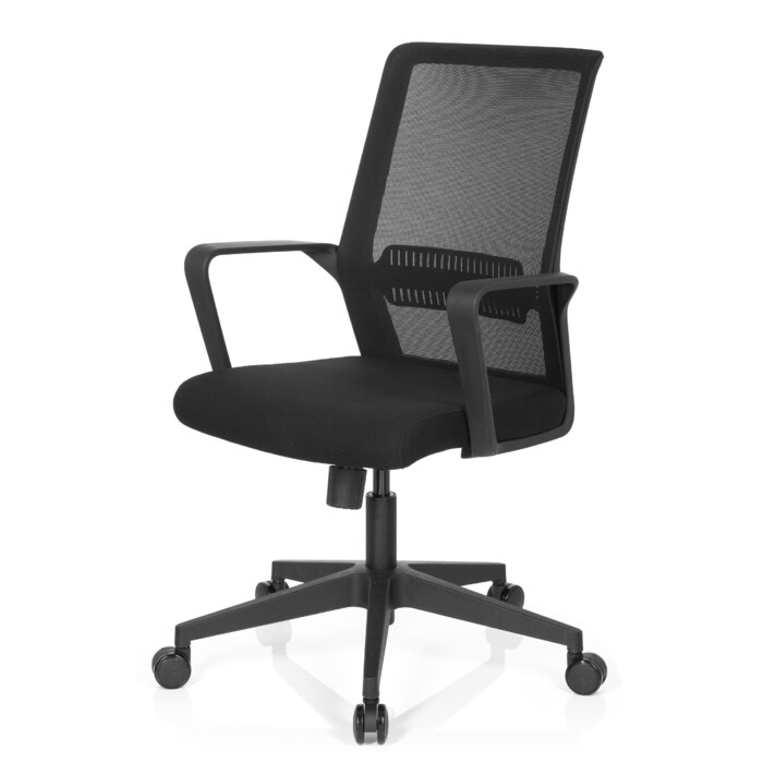 Офісне крісло / поворотне крісло PRESTON Mesh Black hjh ОФІС