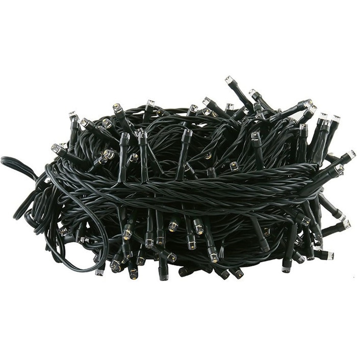 LED-гірлянда HoldOneLight 1000 LED, 20м, тепле біле світло, для декору інтер'єру, екстер'єру, саду, ялинки