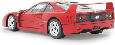 Радіокерований автомобіль Ferrari F40 1:14 JAMARA 27MHz - офіційна ліцензія, LED, швидкість 11 км/год, деталізований салон, висока якість