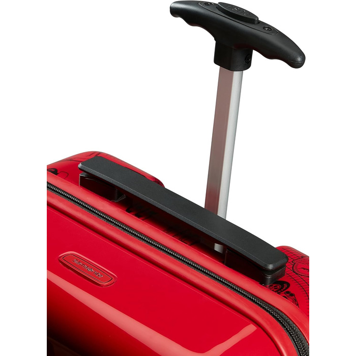 Дитяча валіза Samsonite Spinner XS 23,5 л 33x20x45 см з машинками червона