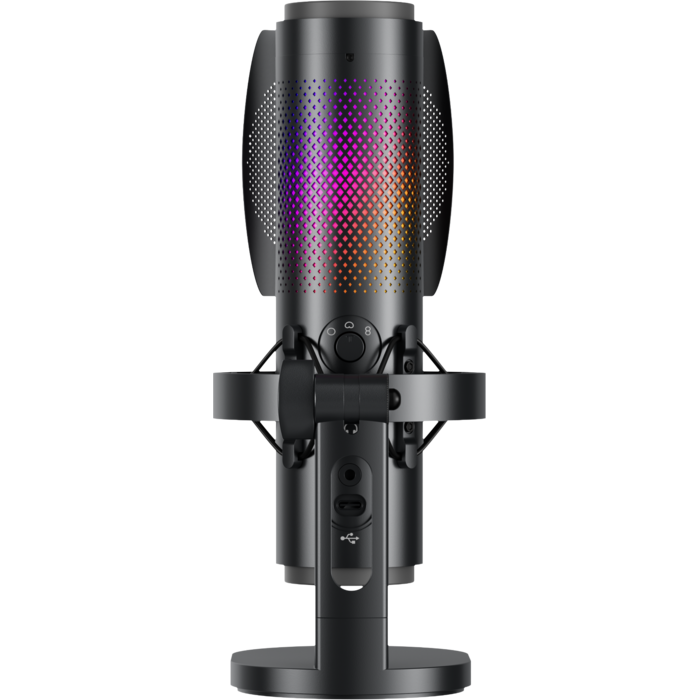 Мікрофон конденсаторний зі зміною діаграми спрямованості BOYA K9 RGB Black