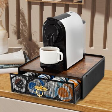 Тримач для капсул Tassimo (64 шт.) - металевий органайзер для капсул кави, стійка-органайзер