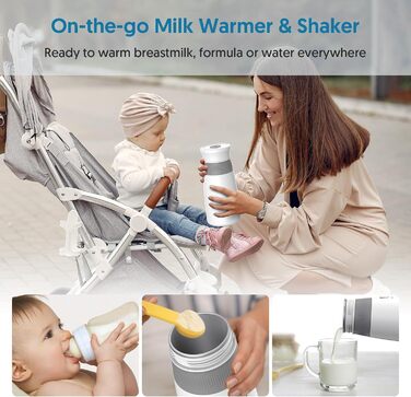 Підігрівач для пляшечок Bellababy: портативний, з USB, для дому та подорожей