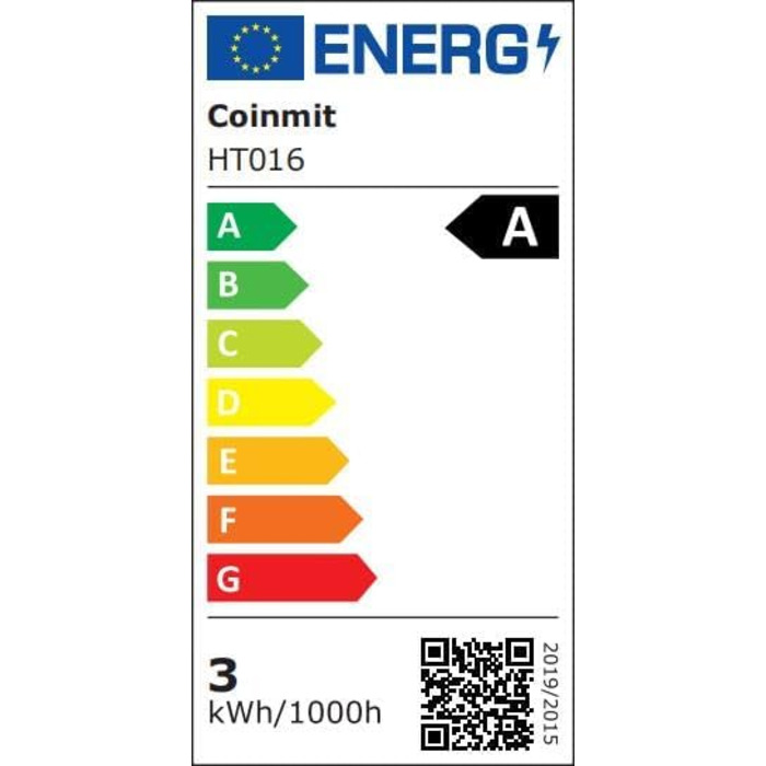 LED настільна лампа Coinmit з регулюванням яскравості, чорна, 5500mAh, акумуляторна, бездротова, для спальні, їдальні, кабінету, внутрішнього та зовнішнього використання, 1 шт.