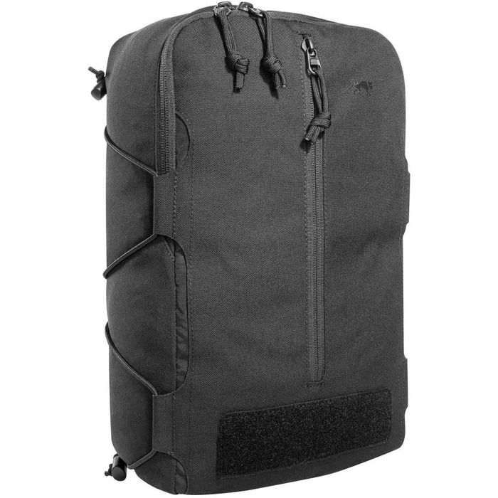 Підсумок для рюкзака Tasmanian Tiger TT Tac Pouch 14 Додаткова сумка з системою реверсу Molle, об'єм 10 л, сумка для аксесуарів для EDC або медичного обладнання, 37 x 22,5 x 10 см Чорний